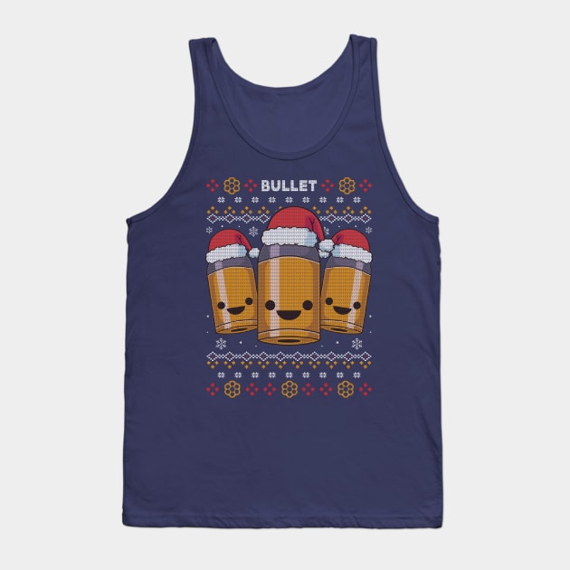 The Bullet Christmas Tank Top by Alundrart